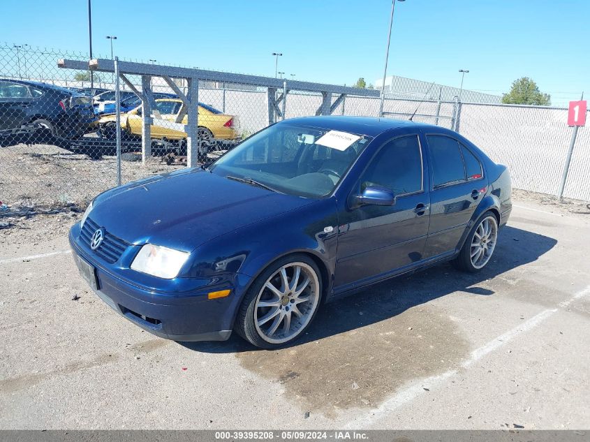 2002 Volkswagen Jetta Gls 1.8L VIN: 3VWSE69M92M141925 Lot: 39395208