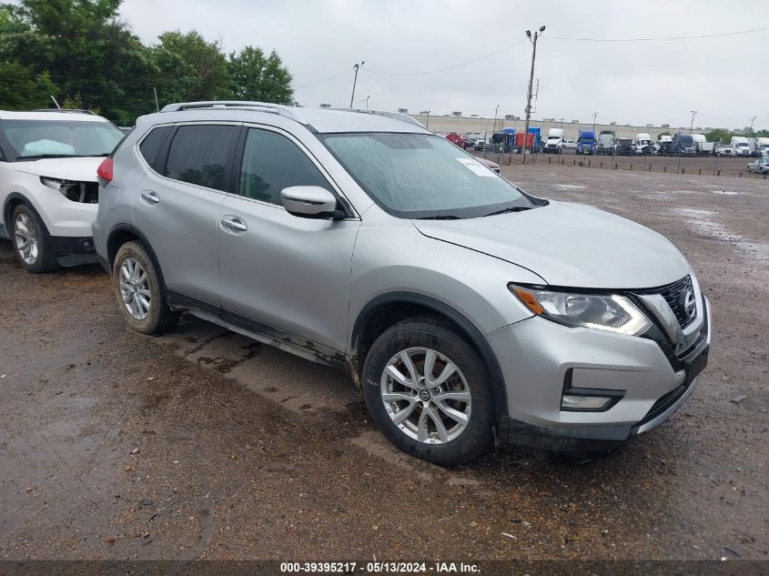 2017 Nissan Rogue Sv VIN: JN8AT2MT8HW392525 Lot: 39395217