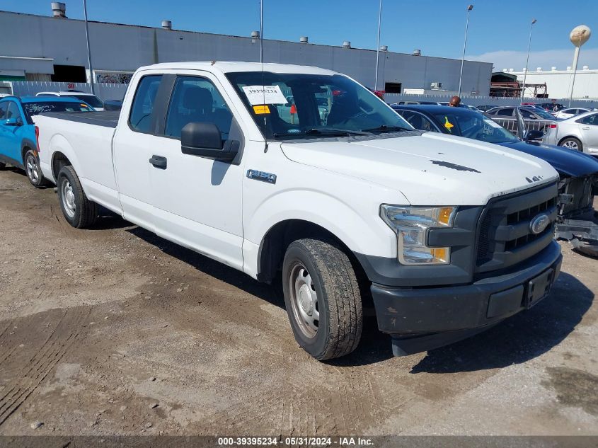 2017 Ford F-150 Xl VIN: 1FTEX1CF2HKC65137 Lot: 39395234