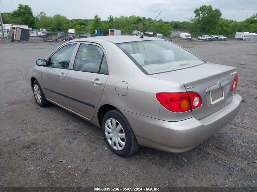 2003 Toyota Corolla Ce VIN: 1NXBR32E83Z135647 Lot: 39395236