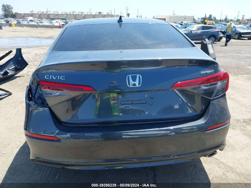 2024 Honda Civic Sport VIN: 2HGFE2F55RH548466 Lot: 39395239