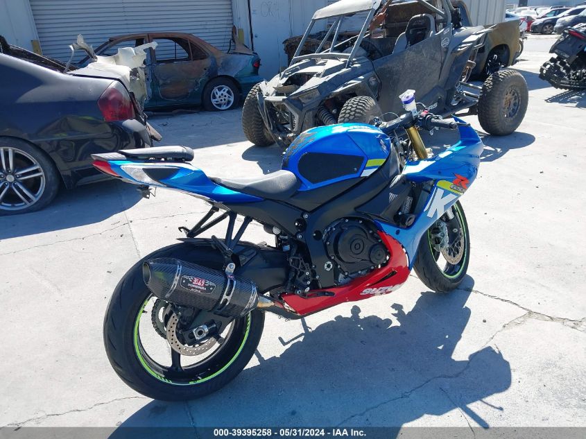 2022 Suzuki Gsx-R750 VIN: JS1GR7MA6N7100029 Lot: 39395258