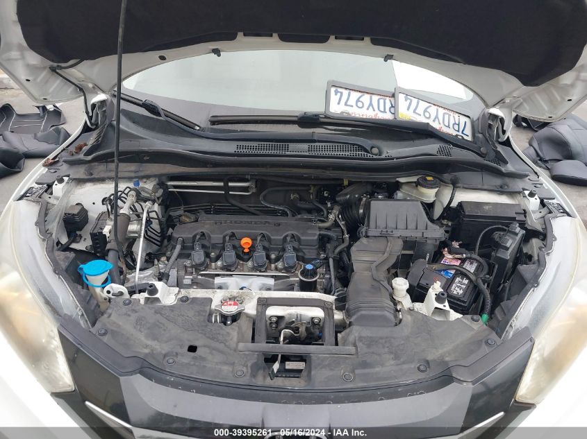 2016 Honda Hr-V Lx VIN: 3CZRU5H39GM720941 Lot: 39395261