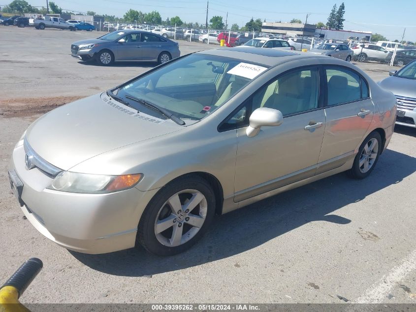 2007 Honda Civic Ex VIN: 1HGFA16807L116318 Lot: 39395262