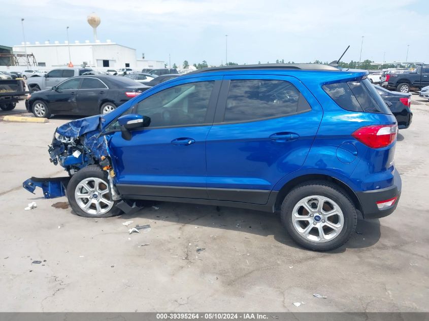 2020 Ford Ecosport Se VIN: MAJ3S2GE8LC331129 Lot: 39395264