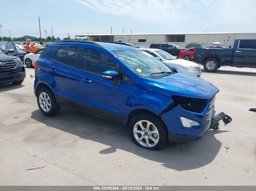 2020 Ford Ecosport Se VIN: MAJ3S2GE8LC331129 Lot: 39395264