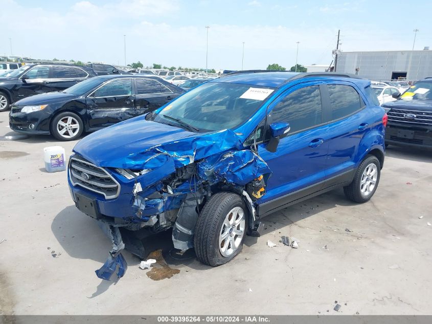 2020 Ford Ecosport Se VIN: MAJ3S2GE8LC331129 Lot: 39395264