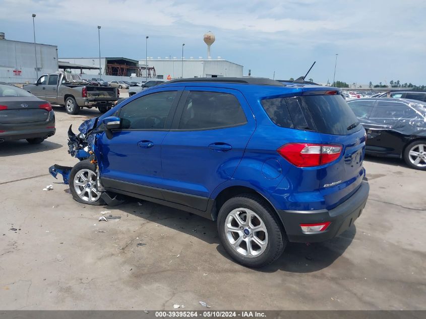 2020 Ford Ecosport Se VIN: MAJ3S2GE8LC331129 Lot: 39395264