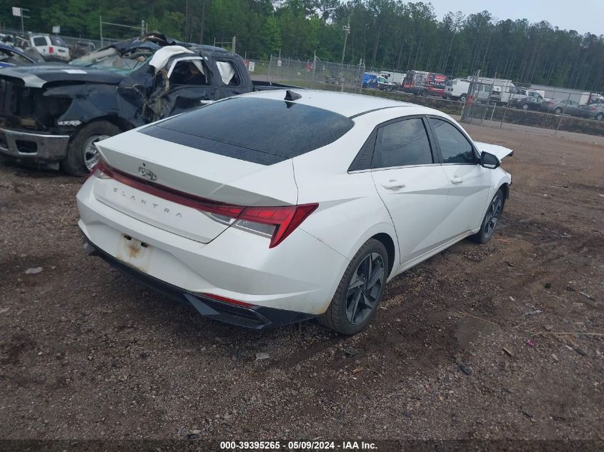 2021 Hyundai Elantra Sel VIN: 5NPLN4AG2MH005050 Lot: 39395265