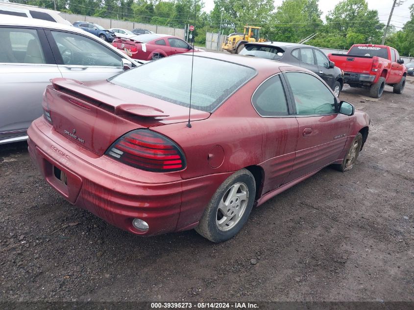 2000 Pontiac Grand Am Se1 VIN: 1G2NF12T9YM848243 Lot: 39395273