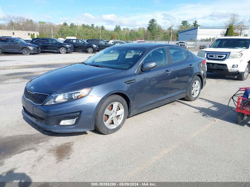 2015 Kia Optima Lx VIN: KNAGM4A76F5568980 Lot: 39395280