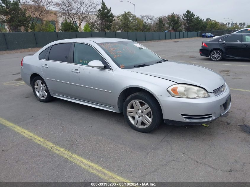 2013 Chevrolet Impala Lt VIN: 2G1WG5E35D1250505 Lot: 39395283