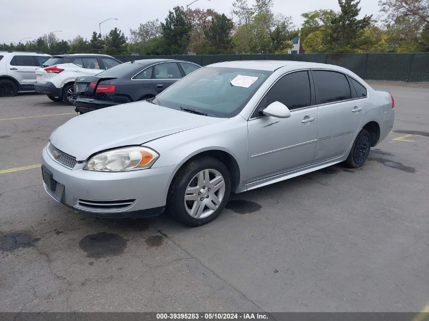 2013 Chevrolet Impala Lt VIN: 2G1WG5E35D1250505 Lot: 39395283