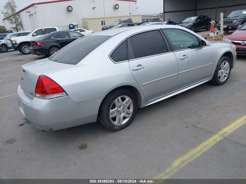 2013 Chevrolet Impala Lt VIN: 2G1WG5E35D1250505 Lot: 39395283