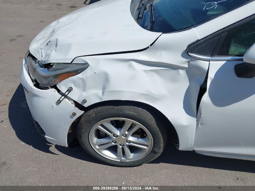 2018 Chevrolet Cruze Lt Auto VIN: 1G1BE5SM9J7111798 Lot: 39395286