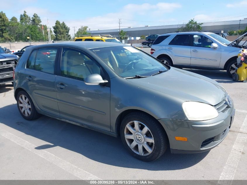 2006 Volkswagen Rabbit 4-Door VIN: WVWCR71K76W201640 Lot: 39395288