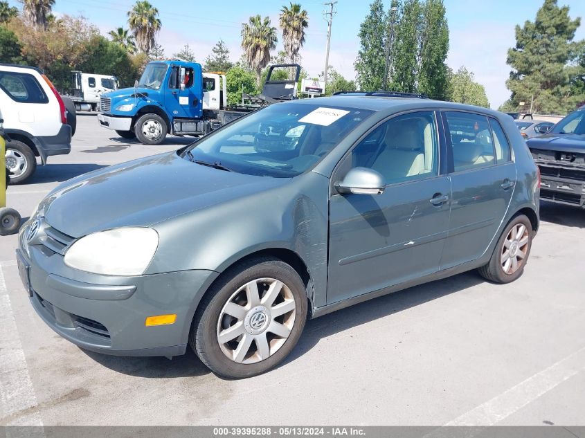 2006 Volkswagen Rabbit 4-Door VIN: WVWCR71K76W201640 Lot: 39395288