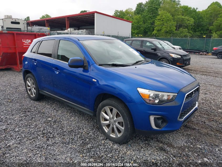 2015 Mitsubishi Outlander Sport Se VIN: 4A4AR4AU0FE051599 Lot: 39395294