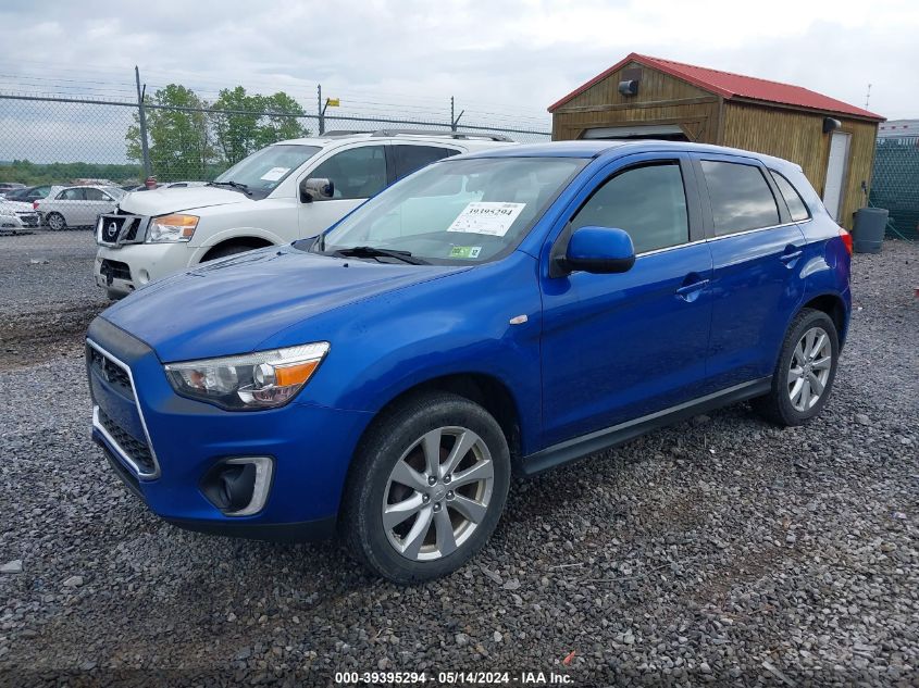 2015 Mitsubishi Outlander Sport Se VIN: 4A4AR4AU0FE051599 Lot: 39395294