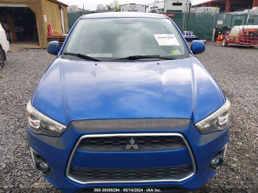 2015 Mitsubishi Outlander Sport Se VIN: 4A4AR4AU0FE051599 Lot: 39395294