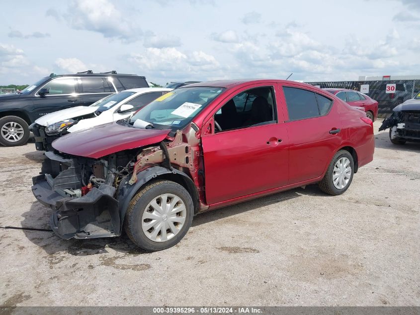 2016 Nissan Versa 1.6 S+ VIN: 3N1CN7AP2GL821653 Lot: 39395296