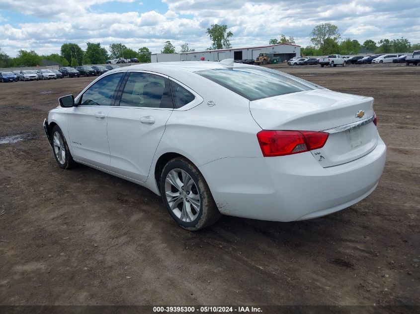 2015 Chevrolet Impala 2Lt VIN: 1G1125S39FU147026 Lot: 39395300