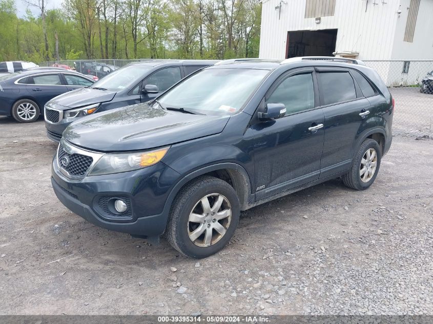 2013 Kia Sorento Lx VIN: 5XYKTCA64DG336996 Lot: 39395314