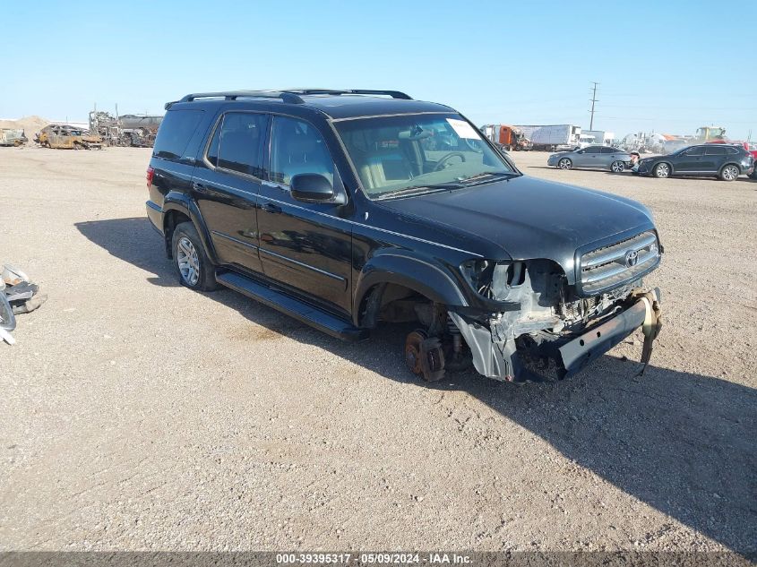 2004 Toyota Sequoia Limited V8 VIN: 5TDBT48A14S227284 Lot: 39395317