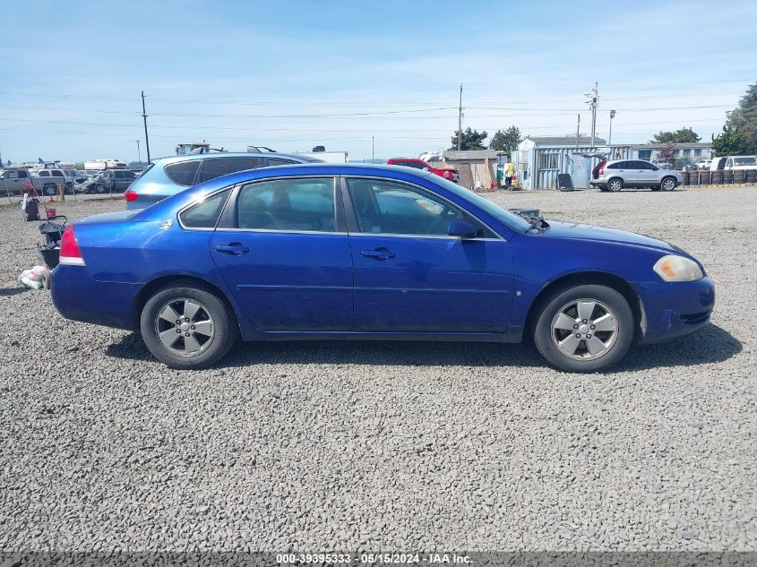 2006 Chevrolet Impala Lt VIN: 2G1WT58K769183070 Lot: 39395333