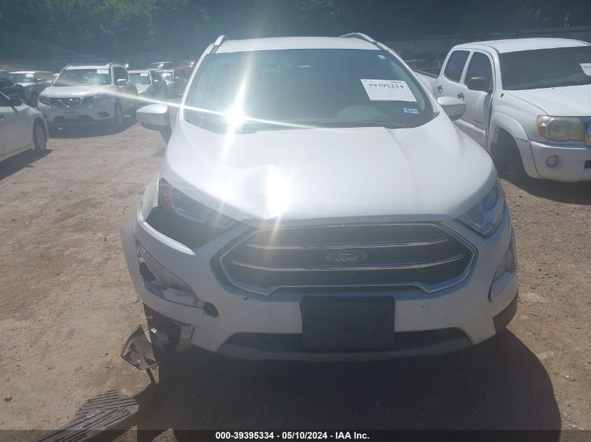 2020 Ford Ecosport Titanium VIN: MAJ3S2KEXLC360400 Lot: 39395334