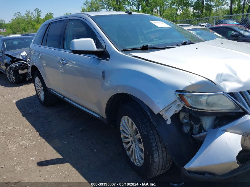 2011 Lincoln Mkx VIN: 2LMDJ6JKXBBJ02909 Lot: 39395337