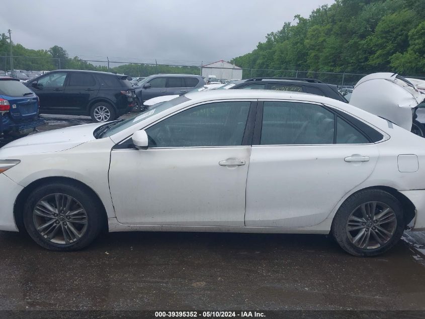 2015 Toyota Camry Se VIN: 4T1BF1FK6FU014276 Lot: 39395352