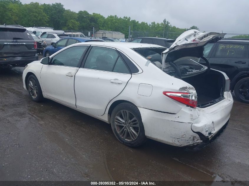 2015 Toyota Camry Se VIN: 4T1BF1FK6FU014276 Lot: 39395352