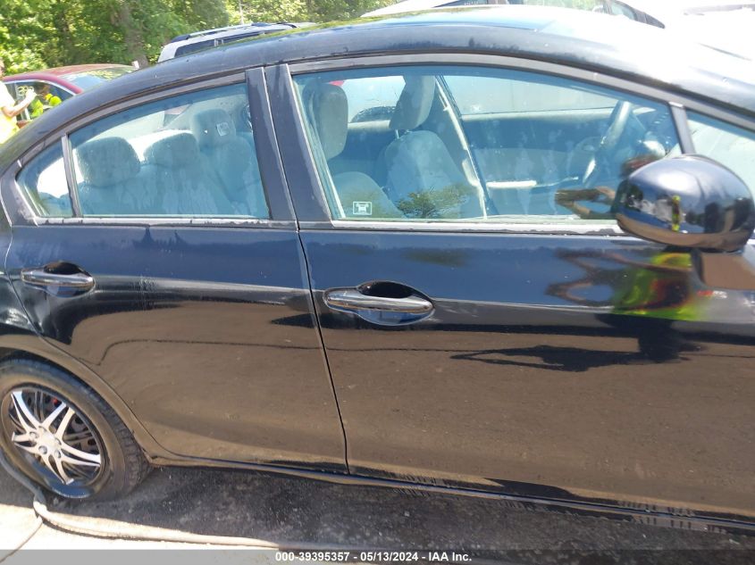 2012 Honda Civic Lx VIN: 19XFB2F50CE311927 Lot: 39395357