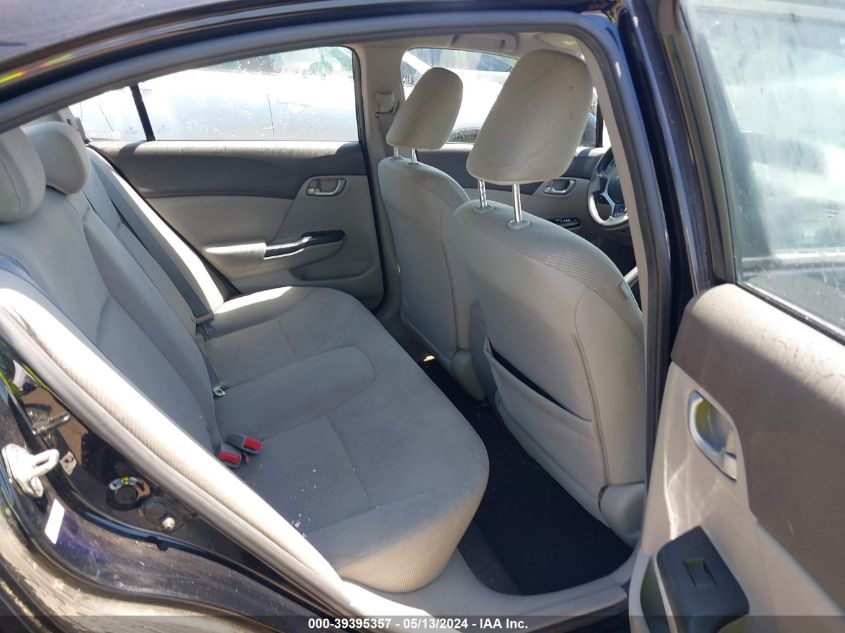 2012 Honda Civic Lx VIN: 19XFB2F50CE311927 Lot: 39395357