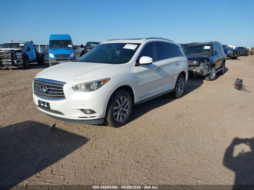 2014 Infiniti Qx60 VIN: 5N1AL0MN5EC552449 Lot: 39395366