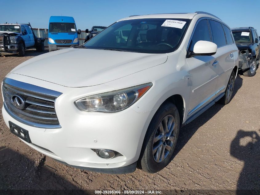 2014 Infiniti Qx60 VIN: 5N1AL0MN5EC552449 Lot: 39395366