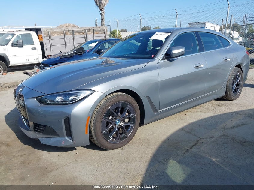 2023 BMW I4 Edrive40 VIN: WBY73AW01PFR30241 Lot: 39395369
