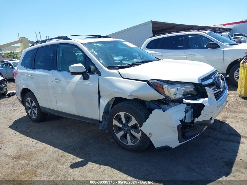 2018 Subaru Forester 2.5I Limited VIN: JF2SJARC7JH560109 Lot: 39395375