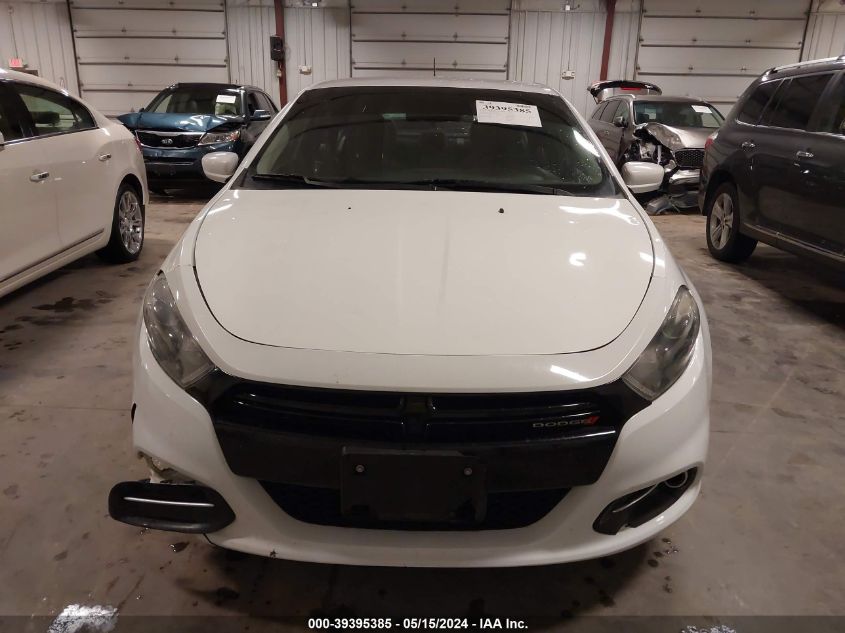 2016 Dodge Dart Sxt VIN: 1C3CDFBA2GD604733 Lot: 39395385