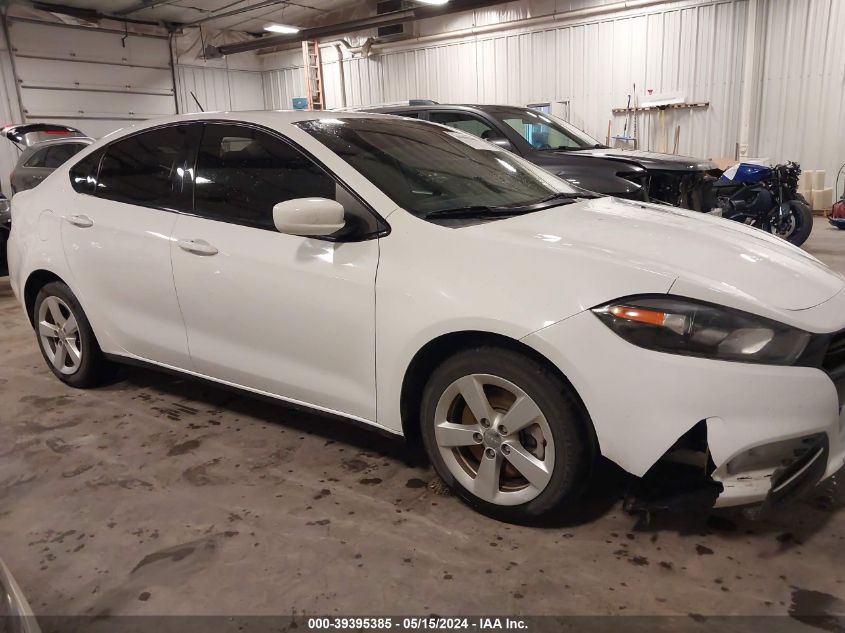 2016 Dodge Dart Sxt VIN: 1C3CDFBA2GD604733 Lot: 39395385