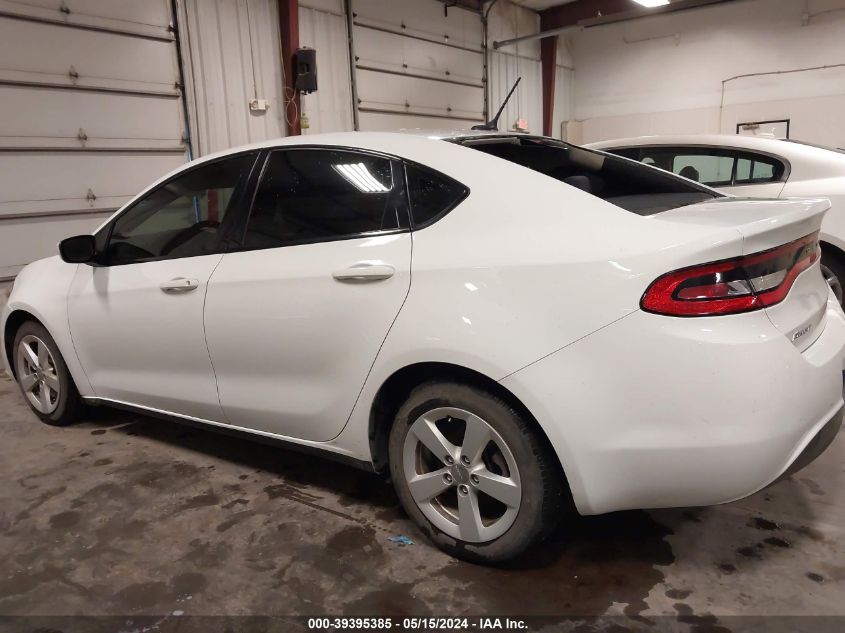 2016 Dodge Dart Sxt VIN: 1C3CDFBA2GD604733 Lot: 39395385