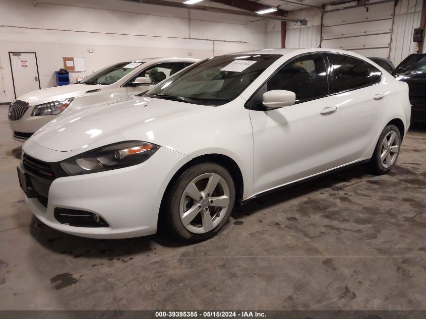 2016 Dodge Dart Sxt VIN: 1C3CDFBA2GD604733 Lot: 39395385