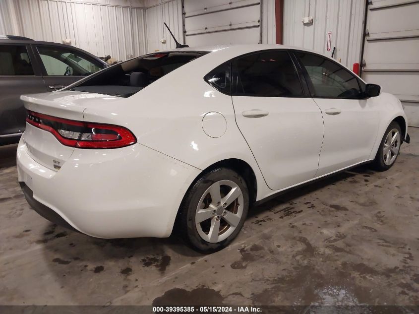 2016 Dodge Dart Sxt VIN: 1C3CDFBA2GD604733 Lot: 39395385