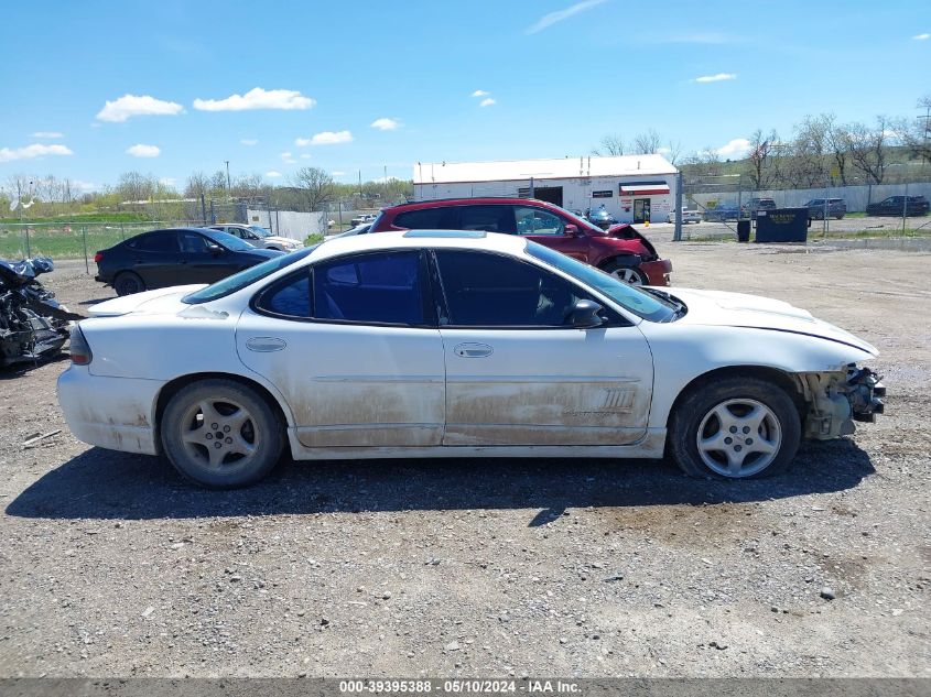 1998 Pontiac Grand Prix Gt VIN: 1G2WP52K9WF339514 Lot: 39395388