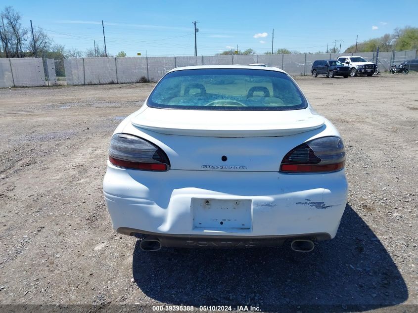 1998 Pontiac Grand Prix Gt VIN: 1G2WP52K9WF339514 Lot: 39395388