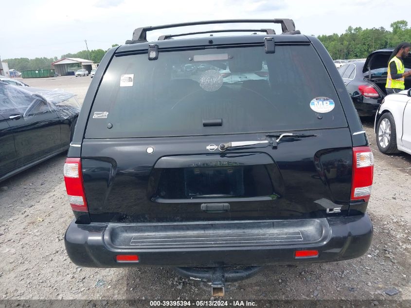 1999 Nissan Pathfinder Le/Se/Xe VIN: JN8AR07Y1XW361674 Lot: 39395394