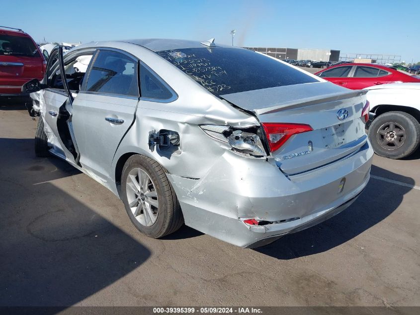 2015 Hyundai Sonata Se VIN: 5NPE24AF0FH231373 Lot: 39395399