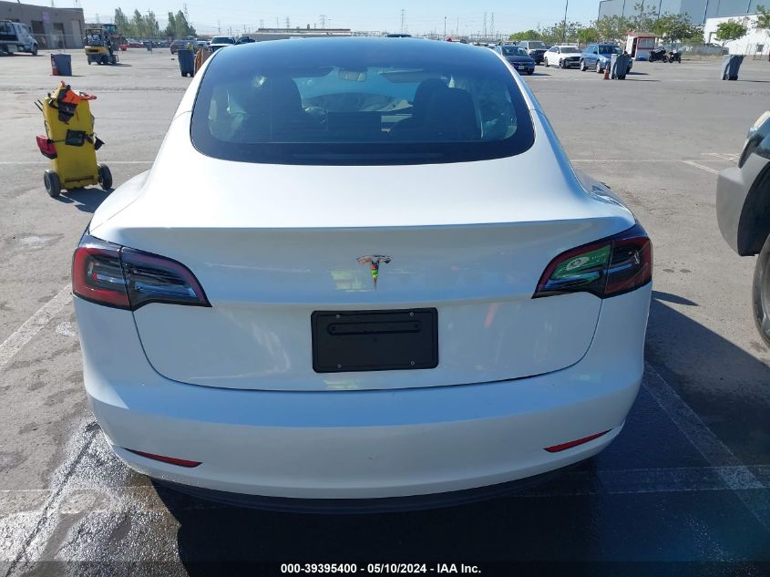 2023 Tesla Model 3 Rear-Wheel Drive VIN: 5YJ3E1EA6PF705676 Lot: 39395400