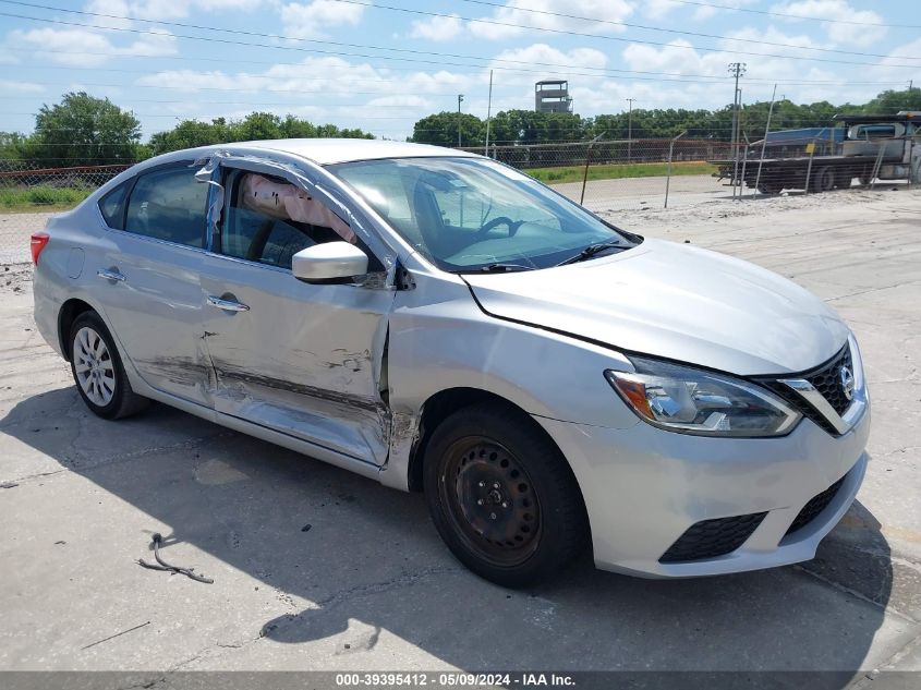 2017 Nissan Sentra Sv VIN: 3N1AB7AP6HY374586 Lot: 39395412